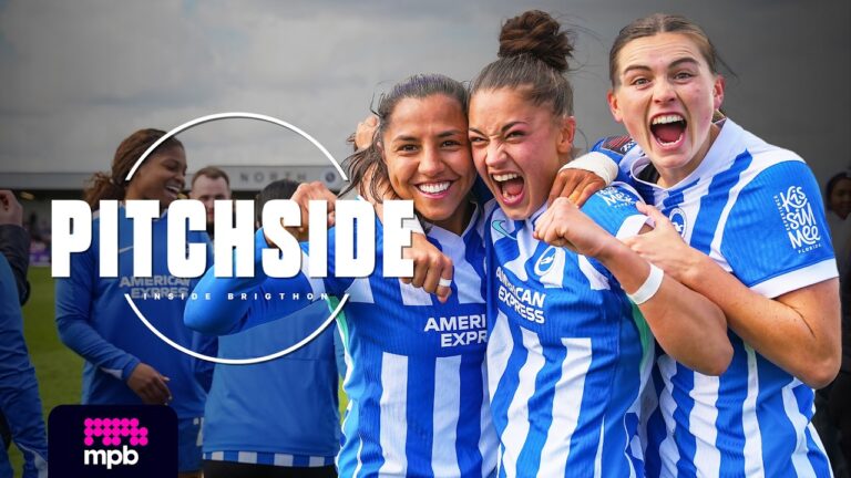 PITCHSIDE Albion soar into the semi-final! Arsenal v Brighton