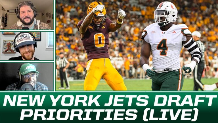 New York Jets Draft Priorities (BADLANDS LIVE!)