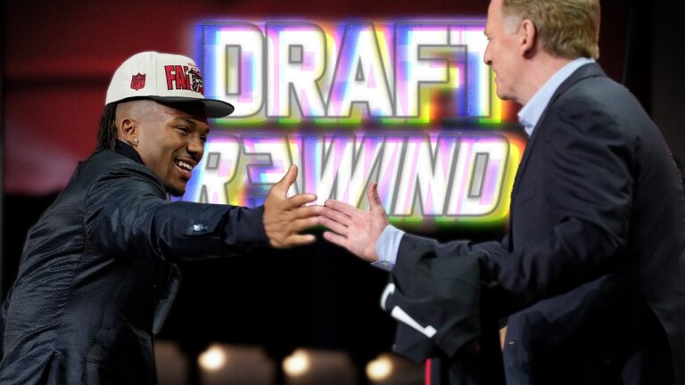 Bijan Robinson Drafted 8th Overall to the Atlanta Falcons 2023 Draft Rewind
