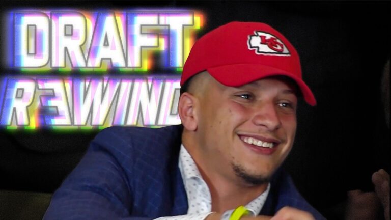 Patrick Mahomes Drafted 10th Overall to the Kansas City Chiefs 2017 Draft Rewind