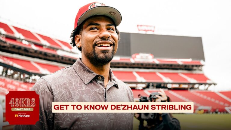 Meet 49ers WR De’Zhaun Stribling 2026 NFL Draft