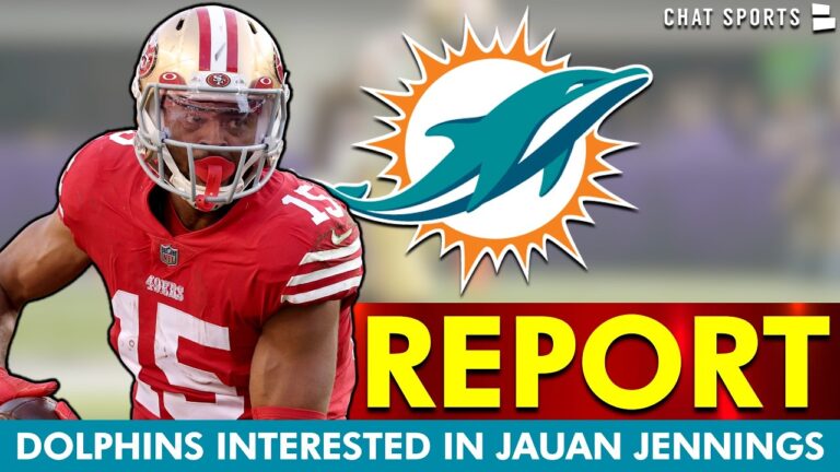 Miami Dolphins Making BIG MOVE After NFL Draft? Dolphins Rumors On Jauan Jennings