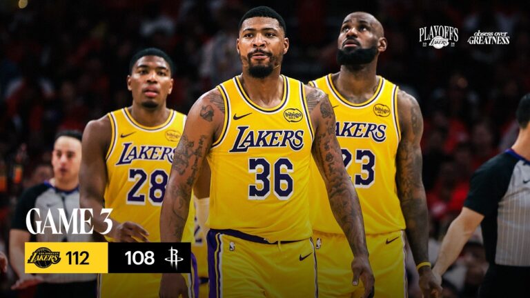 Mini Movie: LeBron, Marcus, Rui, and the Lakers Win Game 3 in OVERTIME vs Houston