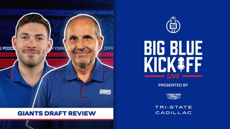 NFL Draft Review Big Blue Kickoff Live New York Giants