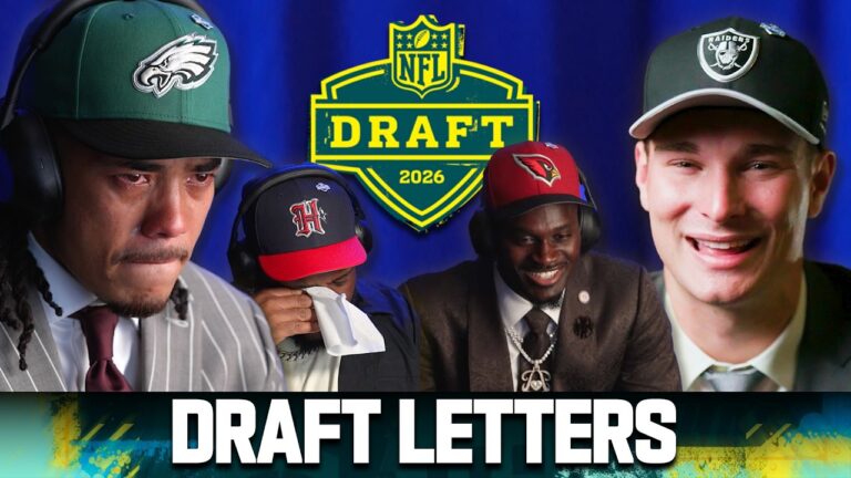 NFL Rookies React to Emotional Letters from Loved Ones 2026 NFL Draft