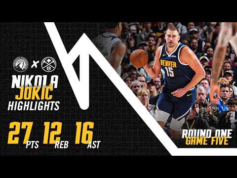 Nikola Jokić DOMINANT 27 PTS 12 REB 16 AST Game Five Denver Nuggets Full Game Highlights