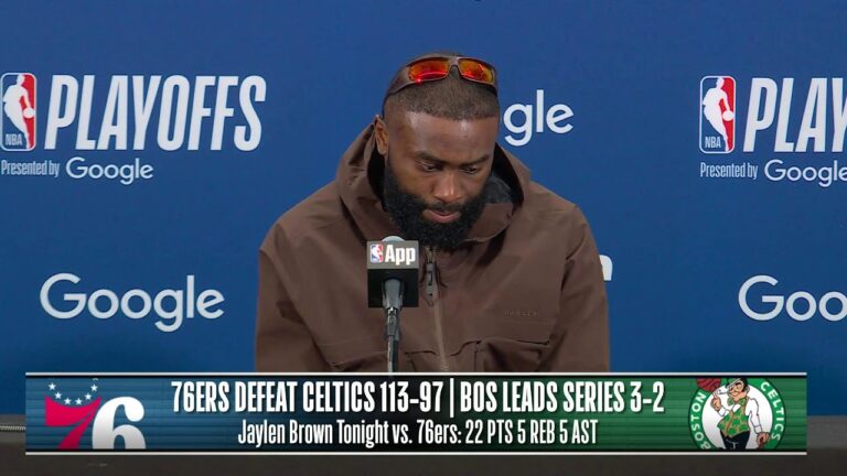 Philadelphia 76ers vs. Boston Celtics Game 5 Postgame Media Availability