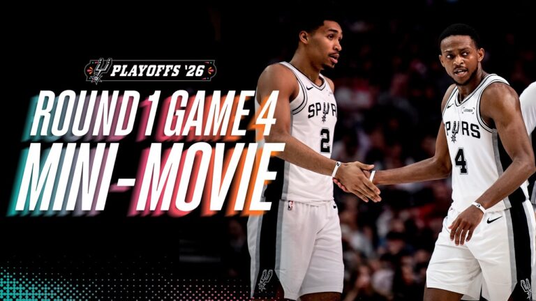Playoffs Round 1 Game 4 Mini-Movie: Fox Takes Over in the Fourth, Spurs Lead Series vs. Portland 3-1