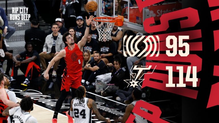 Portland Trail Blazers 95, San Antonio Spurs 114 Game 5 Highlights April 28, 2026