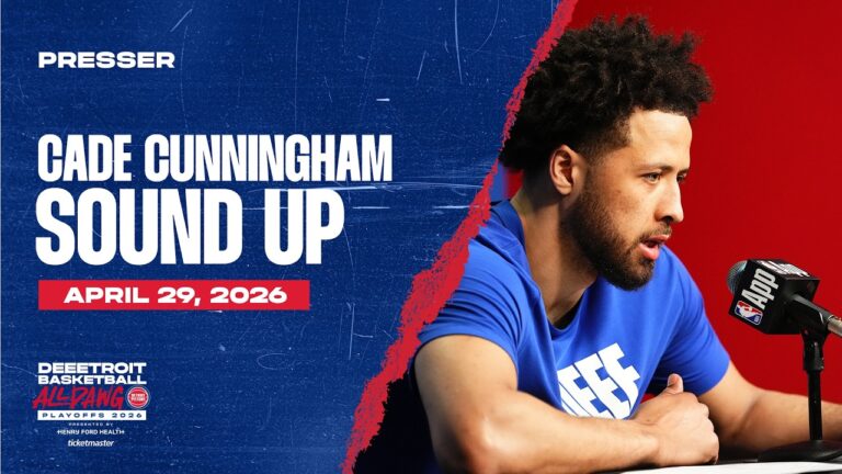 Post-Game Press Conference: Cade Cunningham Pistons vs. Magic  04.29.26