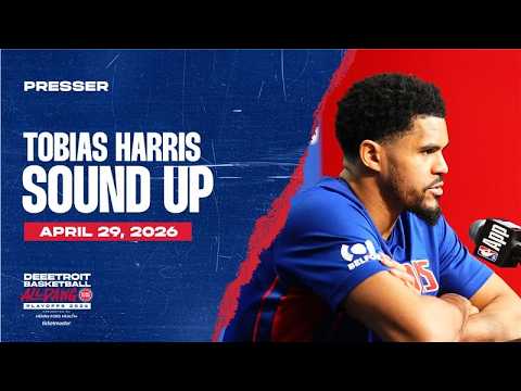 Post-Game Press Conference: Tobias Harris Pistons vs. Magic  04.29.26