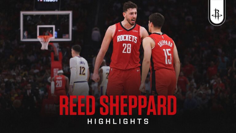 Reed Sheppard (17 points) Highlights vs. Los Angeles Lakers