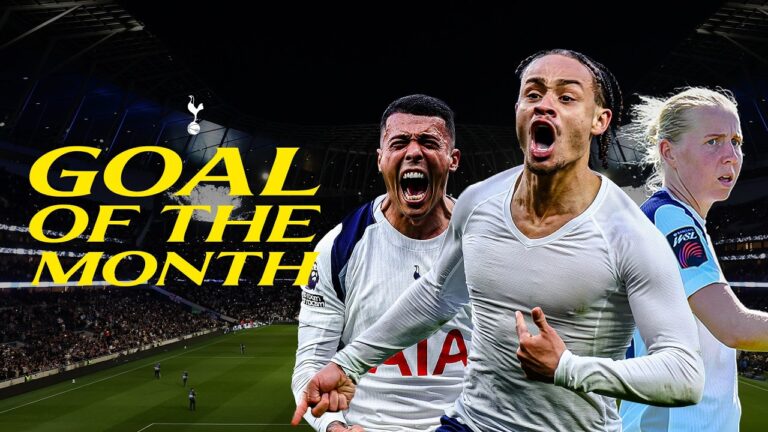 Spurs Goal of the Month April 2026