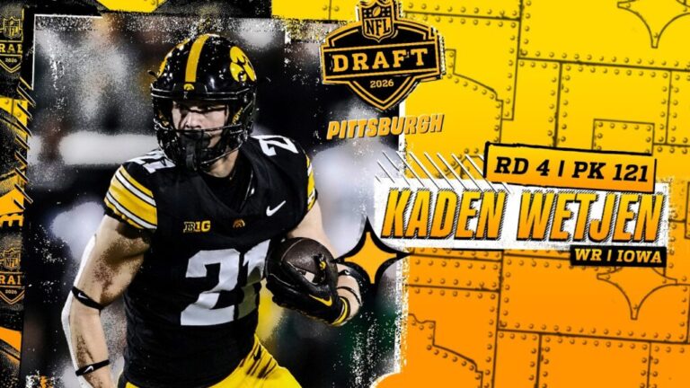 Steelers Nation Radio reacts to the Steelers pick of WR Kaden Wetjen