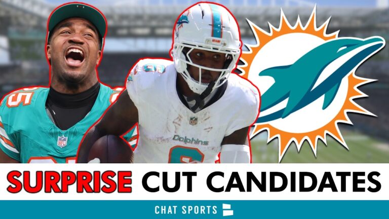 SURPRISE Dolphins Cut Candidates After NFL Draft Ft. Tyrel Dodson & Malik Washington
