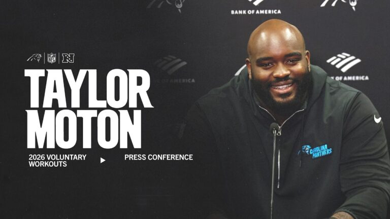 Taylor Moton on his health, the new additions to the O-line and more