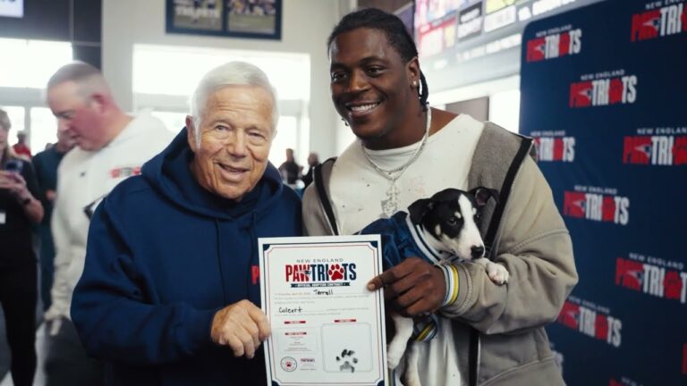 The Kraft Family and Patriots Foundation host the 2026 Pawtriots Dog Adoption & Draft Watch Party