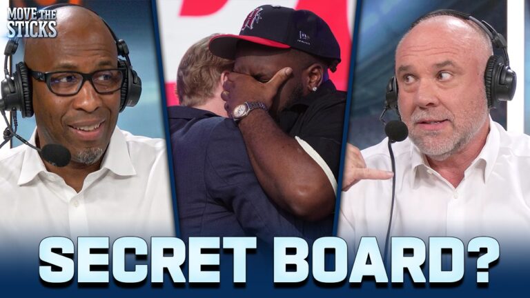 The NFL’s SECRET Draft Consensus Board Move the Sticks