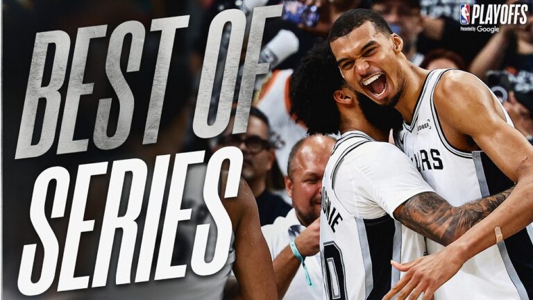 The Top Plays From Spurs 4-1 First-Round Series Win vs Trail Blazers