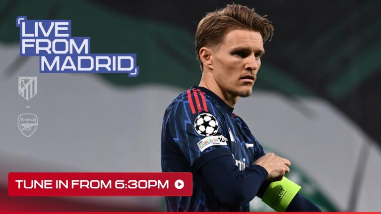 THE UEFA CHAMPIONS LEAGUE SEMI-FINAL Live From Madrid Atletico de Madrid v Arsenal UCL