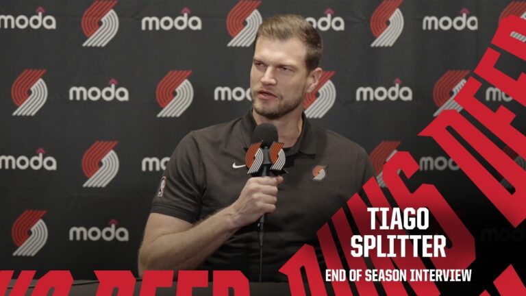 Tiago Splitter 2025-26 End of Season Interview Portland Trail Blazers April 30, 2026