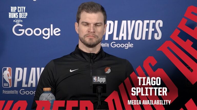 Tiago Splitter On Trail Blazers Season & Tonight’s Game vs Spurs April 28, 2026