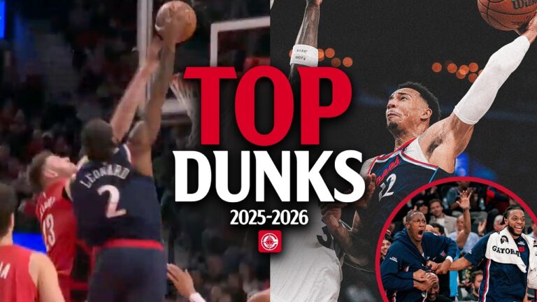 Top Dunks of the 2025-2026 Season