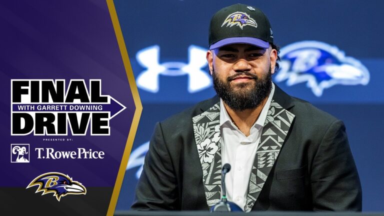 Vega Ioane Was Eric DeCosta’s Favorite Player in the Draft Baltimore Ravens Final Drive