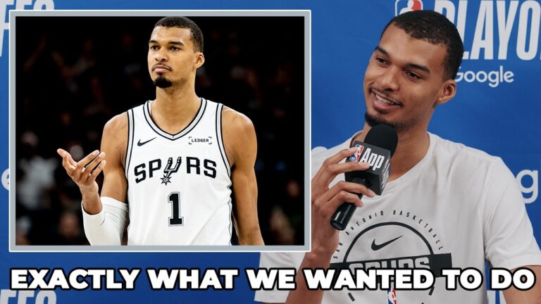 Victor Wembanyama on How Spurs Approached Game 5 to Close Out Series