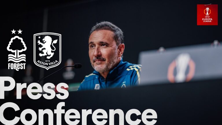 Vítor Pereira & Ola Aina Press Conference Nottingham Forest vs Aston Villa UEFA Europa League