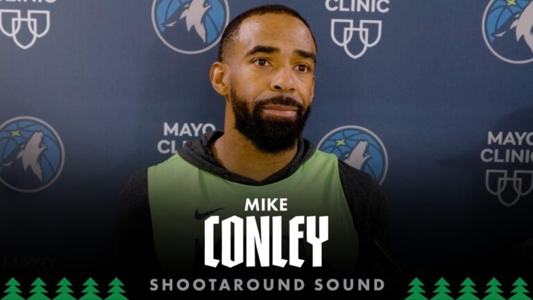 We Just Need To Win One. Mike Conley Shootaround Sound 04.30.26