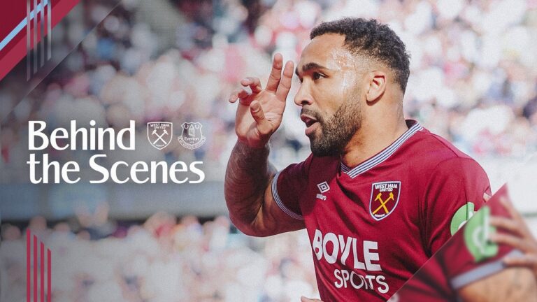 Wilson Wins It In The 92nd Minute! West Ham 2-1 Everton Behind the Scenes