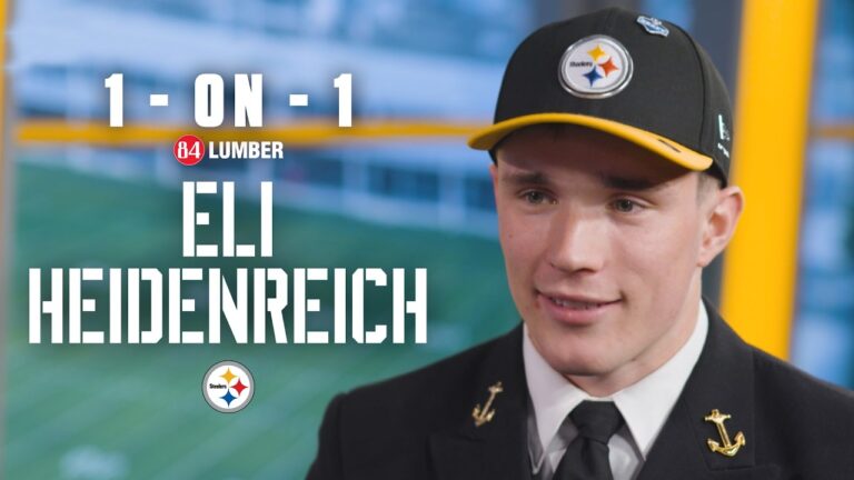 1-on-1 with Eli Heidenreich Pittsburgh Steelers