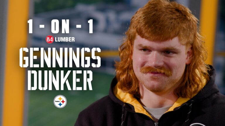 1-on-1 with Gennings Dunker Pittsburgh Steelers