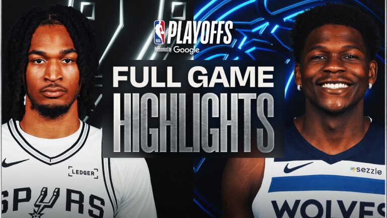 2 SPURS at 6 TIMBERWOLVES FULL GAME 2 HIGHLIGHTS May 10, 2026