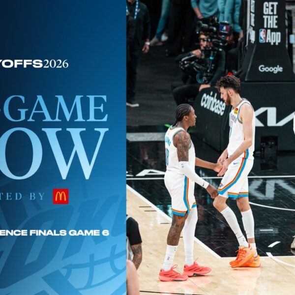 2026 Playoff Post Game Show Presented by McDonald’s OKC at SAS Western Conference Finals Game 6