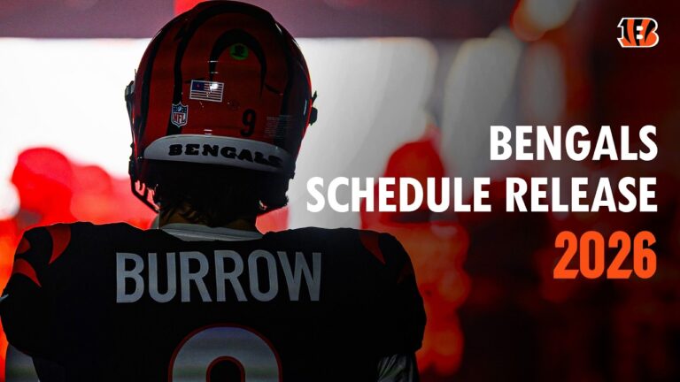 2026 Schedule Release Every matchup tells a story.