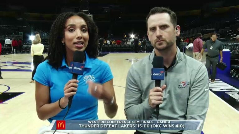 2026 Thunder Playoff Postgame