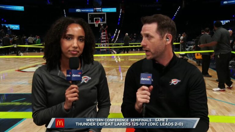 2026 Thunder Playoff Postgame