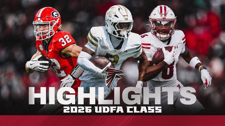 2026 Undrafted Free Agent Highlights Atlanta Falcons NFL