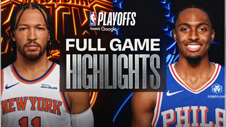 3 KNICKS at 7 76ERS FULL GAME 3 HIGHLIGHTS May 8, 2026