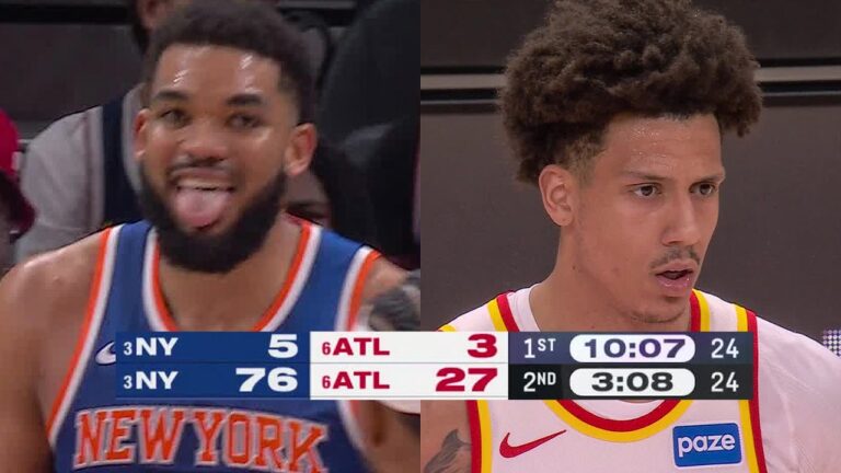 3 Knicks HISTORIC First-Half DOMINATION vs 6 Hawks April 30, 2026