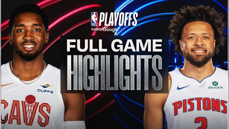 4 CAVALIERS at 1 PISTONS FULL GAME 2 HIGHLIGHTS May 7, 2026