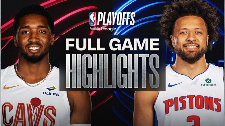 4 CAVALIERS at 1 PISTONS FULL GAME 7 HIGHLIGHTS May 17, 2026