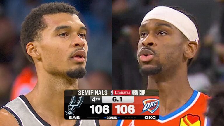 5 WILD Thunder vs Spurs Game Endings