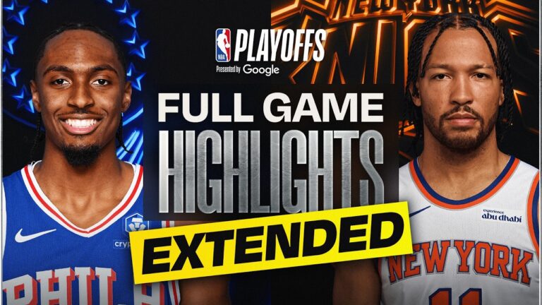 7 76ERS at 3 KNICKS FULL GAME 2 HIGHLIGHTS May 6, 2026