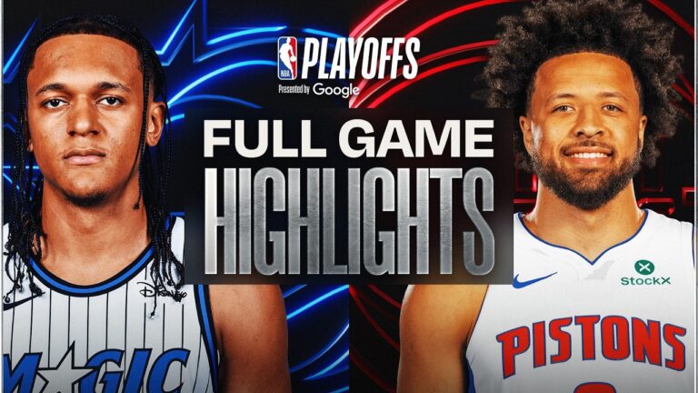 8 MAGIC at 1 PISTONS FULL GAME 57 HIGHLIGHTS May 3, 2026
