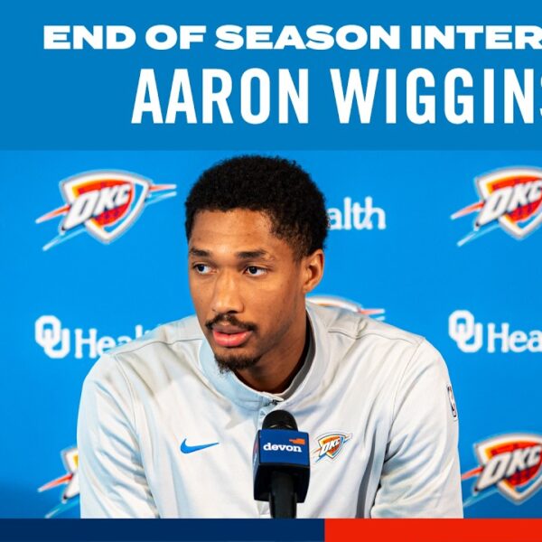 Aaron Wiggins 2025-26 End-of-Season Interviews OKC Thunder