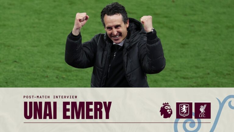 Absolutely FANTASTIC, brilliant! Unai Emery reacts after qualifying for the Champions League