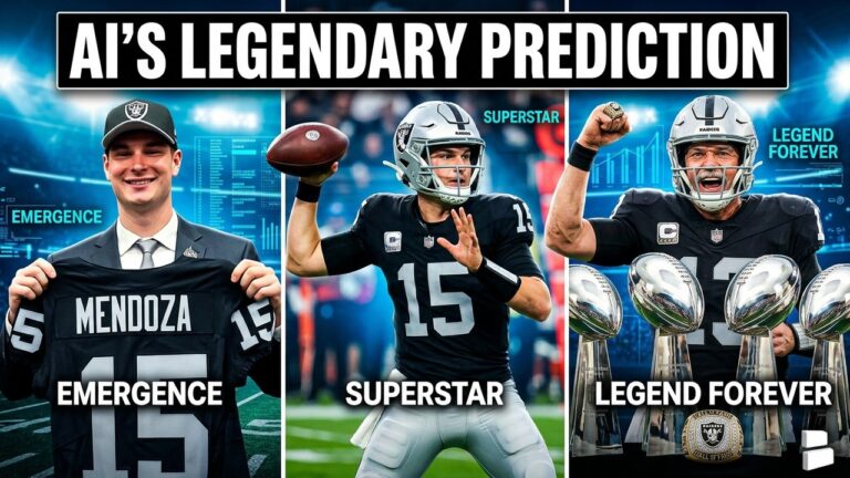AI Predicts LEGENDARY Career For Raiders QB Fernando Mendoza